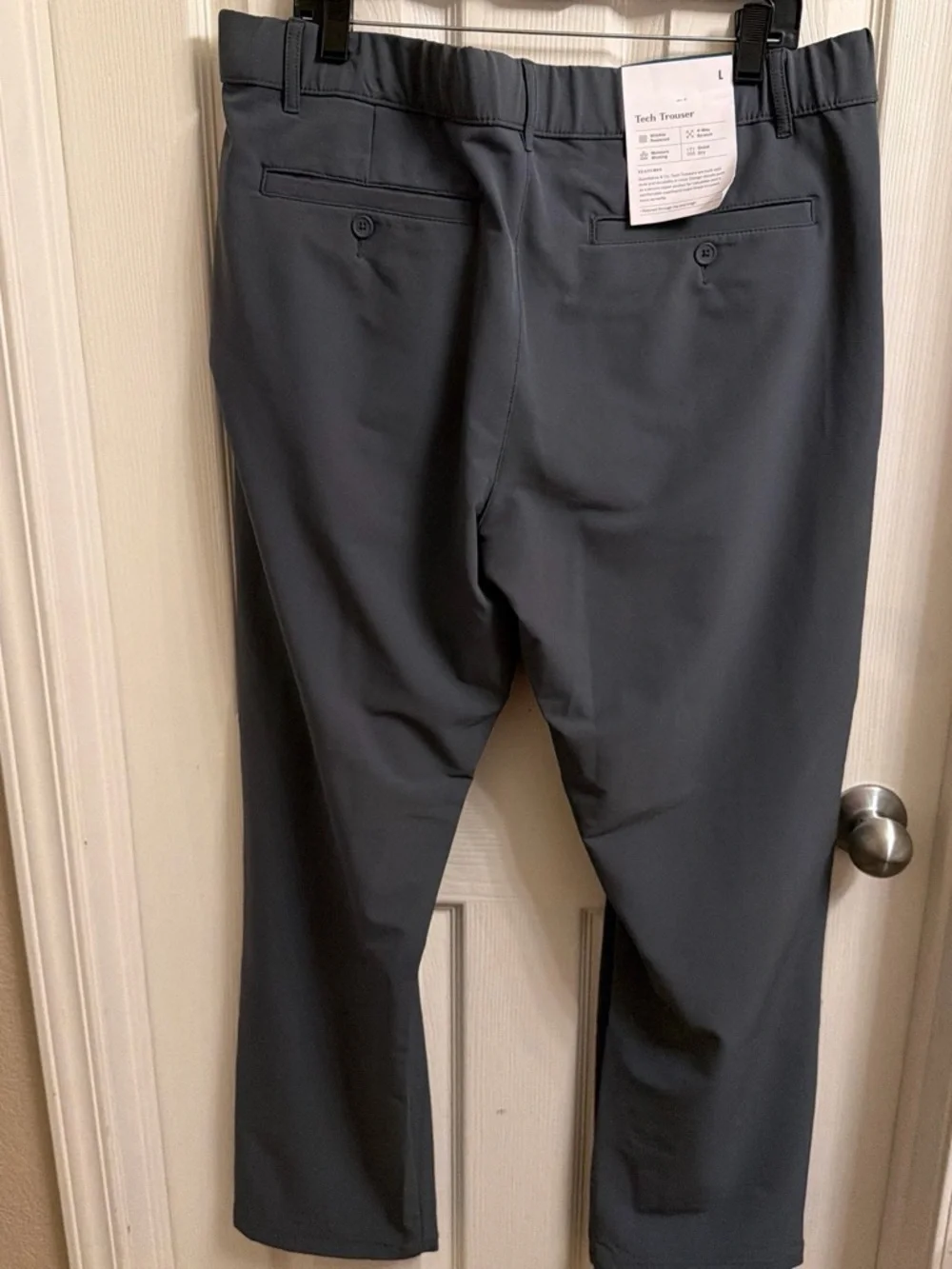 Goodfellow & Co Men's Stretch Chinos - Charcoal Gray - Picture 7 of 7